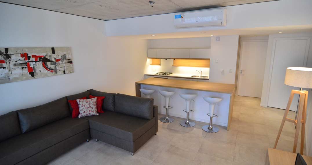 Alquiler de departamento en Pinamar. Departamento para 4 personas.