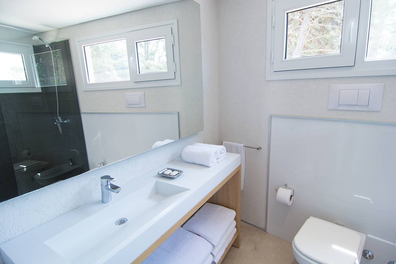 Baño departamento para 4